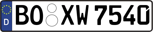 BO-XW7540