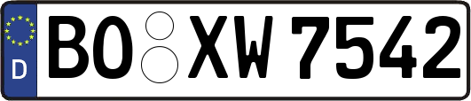 BO-XW7542