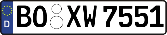 BO-XW7551