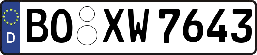 BO-XW7643