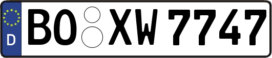 BO-XW7747