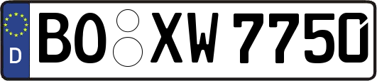BO-XW7750