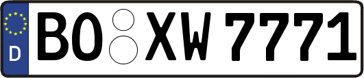 BO-XW7771