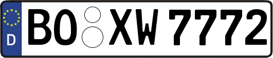 BO-XW7772
