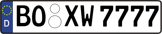BO-XW7777