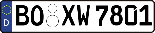 BO-XW7801
