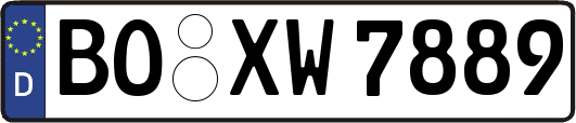 BO-XW7889