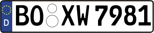 BO-XW7981