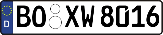 BO-XW8016