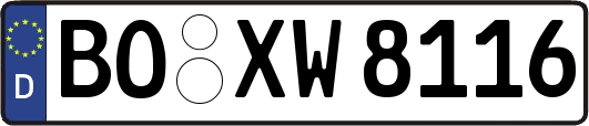 BO-XW8116