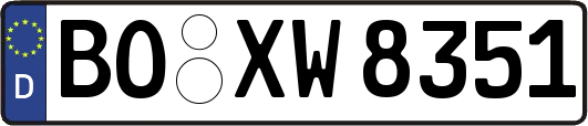 BO-XW8351