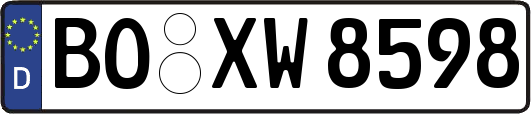 BO-XW8598