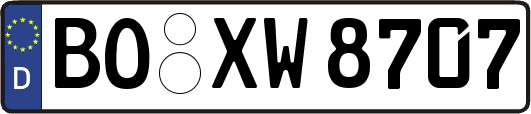 BO-XW8707