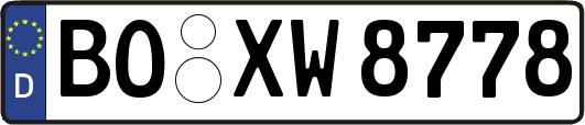 BO-XW8778