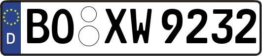 BO-XW9232