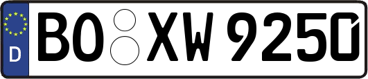 BO-XW9250