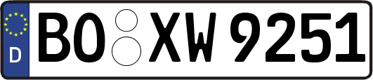 BO-XW9251