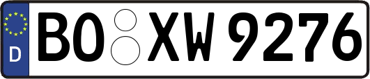 BO-XW9276