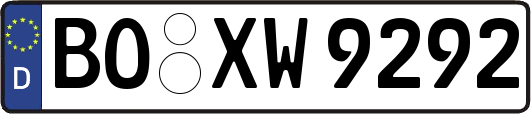 BO-XW9292