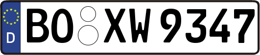 BO-XW9347