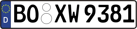BO-XW9381