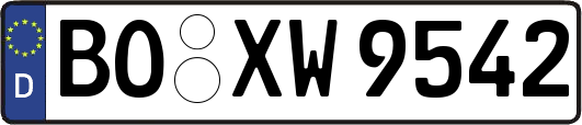 BO-XW9542