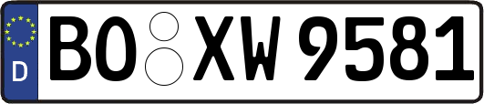 BO-XW9581