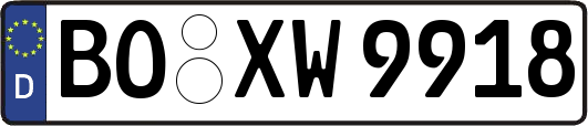 BO-XW9918