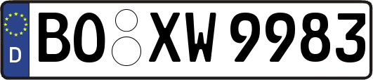 BO-XW9983