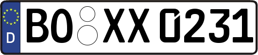 BO-XX0231
