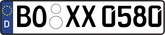 BO-XX0580