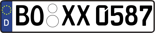 BO-XX0587