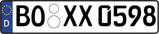 BO-XX0598
