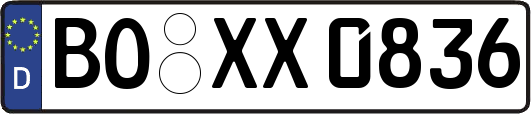 BO-XX0836