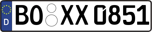 BO-XX0851