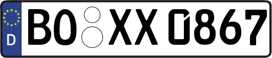 BO-XX0867