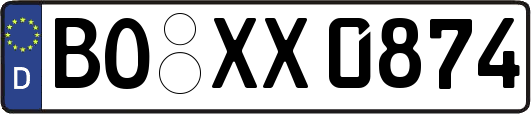 BO-XX0874