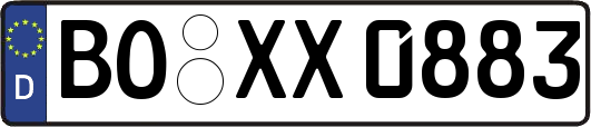 BO-XX0883