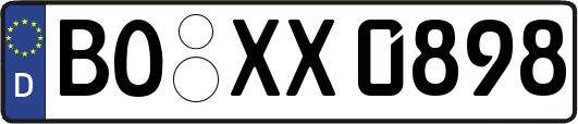 BO-XX0898