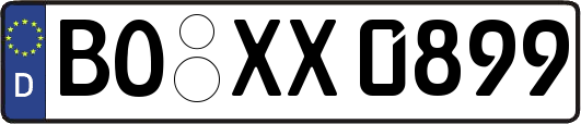 BO-XX0899