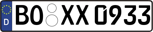 BO-XX0933