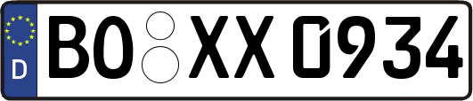 BO-XX0934