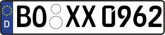 BO-XX0962