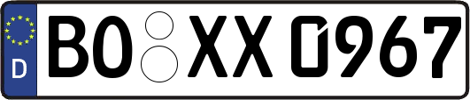 BO-XX0967