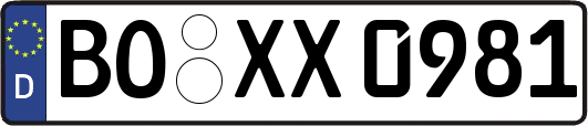 BO-XX0981