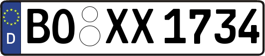 BO-XX1734