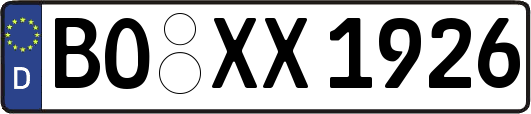 BO-XX1926