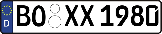 BO-XX1980