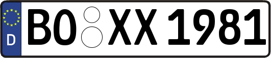 BO-XX1981