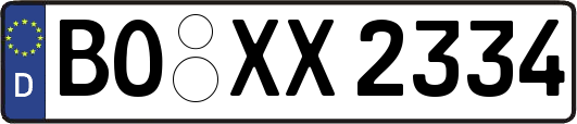 BO-XX2334